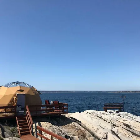 Luxussátor Artic Dome Fjords -