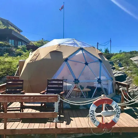 Luxury tent Artic Dome Fjords - *